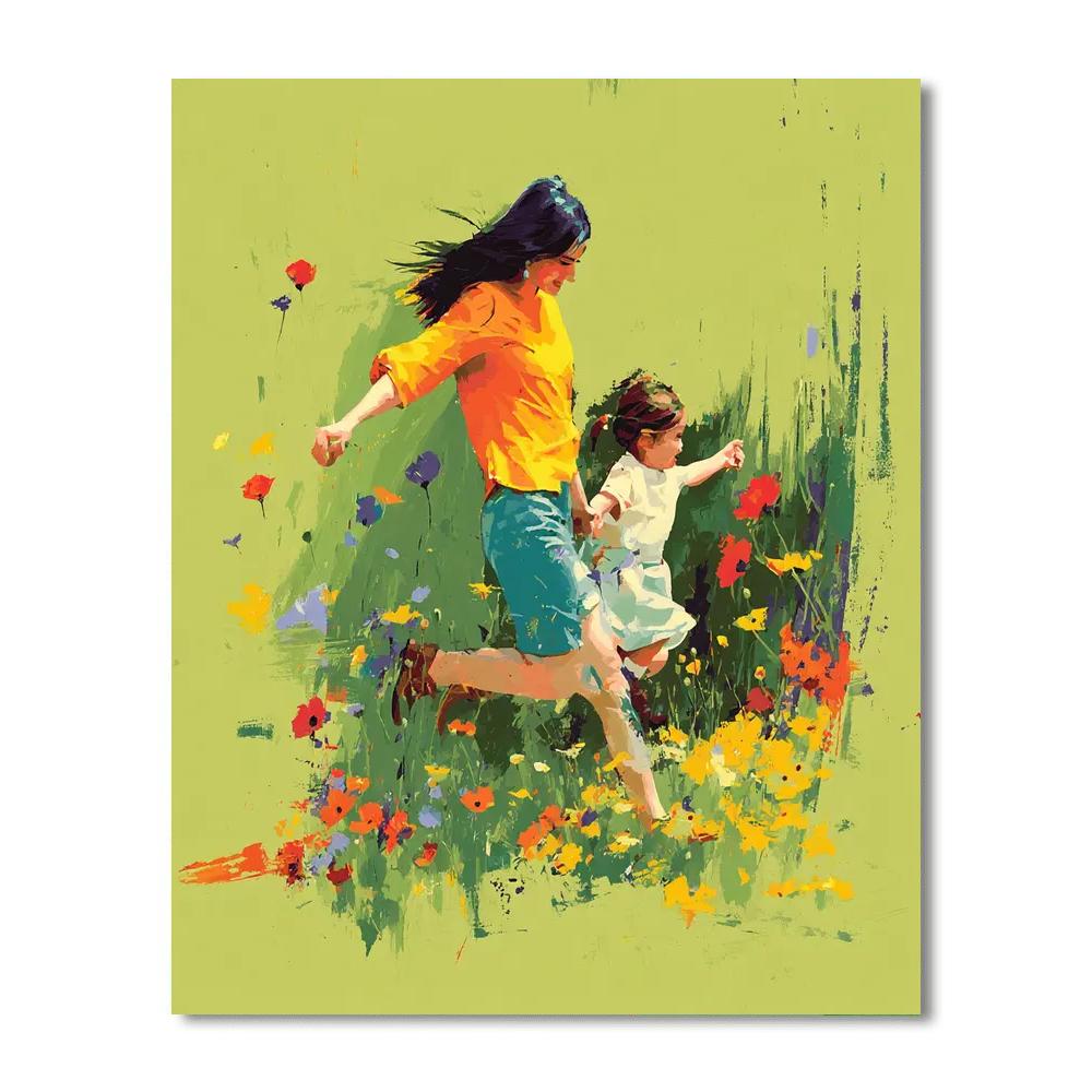 Frolicking In The Field Paint By Numbers Kits