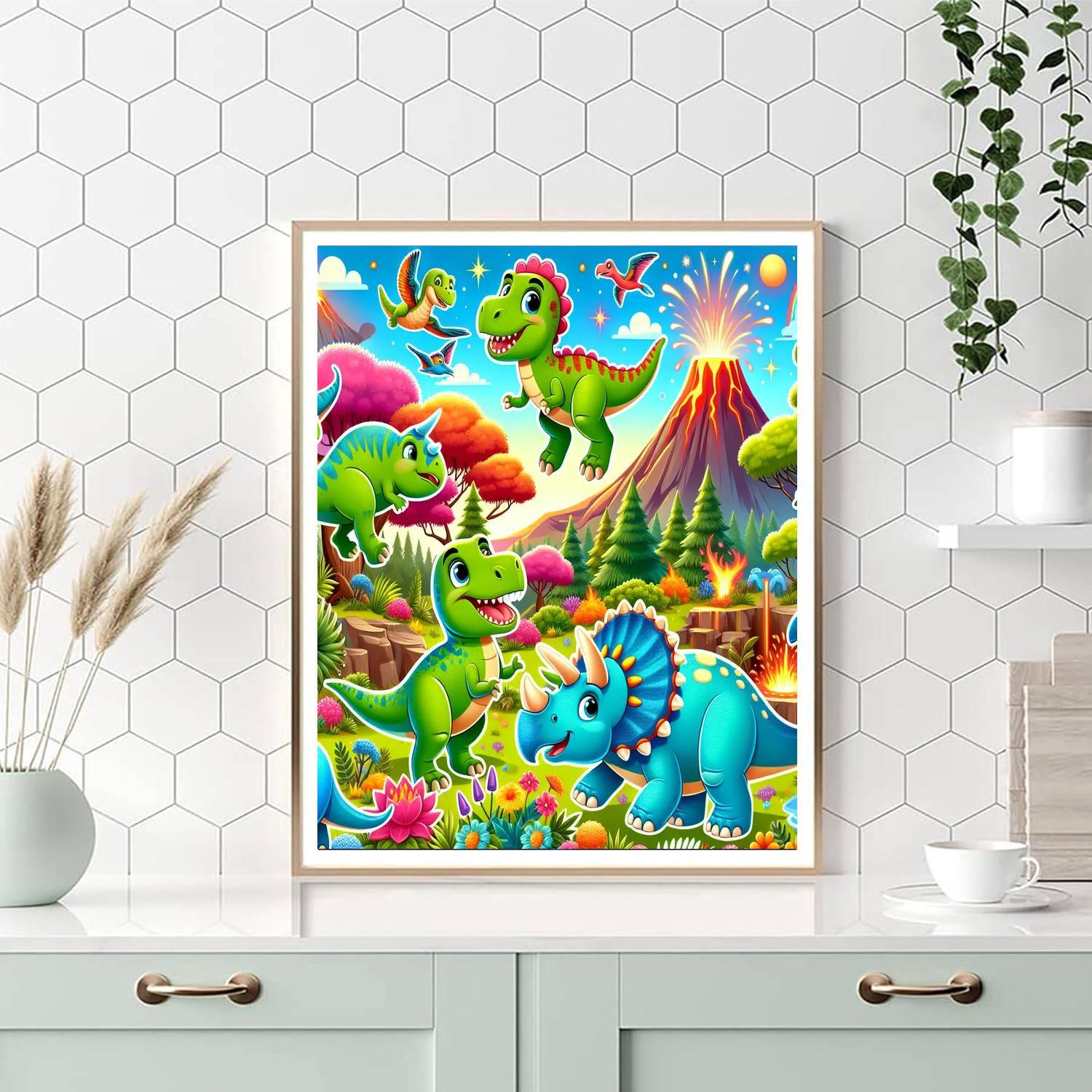 Dinosaur Adventure Journey Paint By Numbers Kits