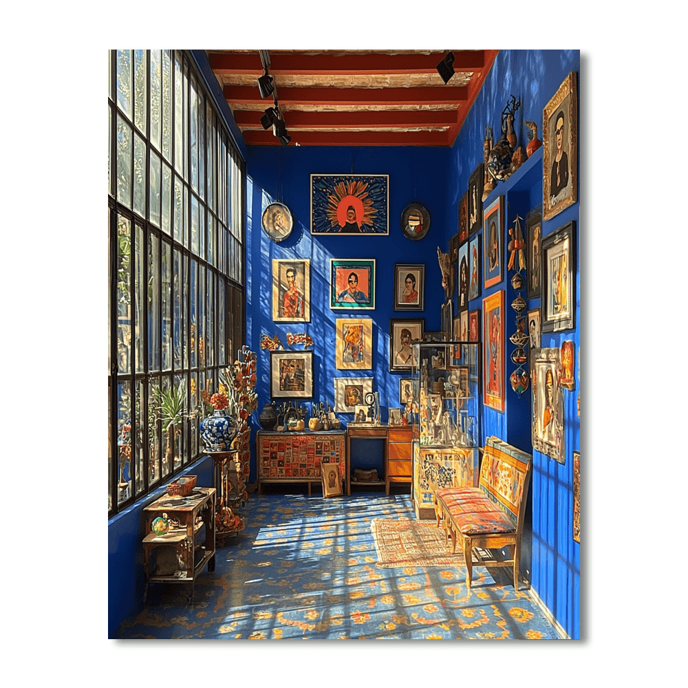 Frida Kahlo Museum Numbered Painting Kits