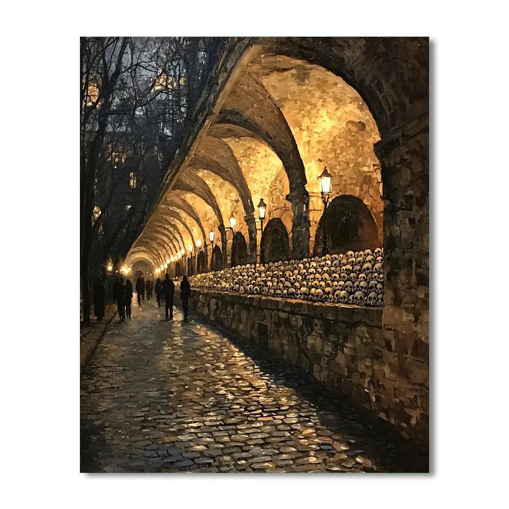 The Catacombs Of Paris - France Paint By Number
