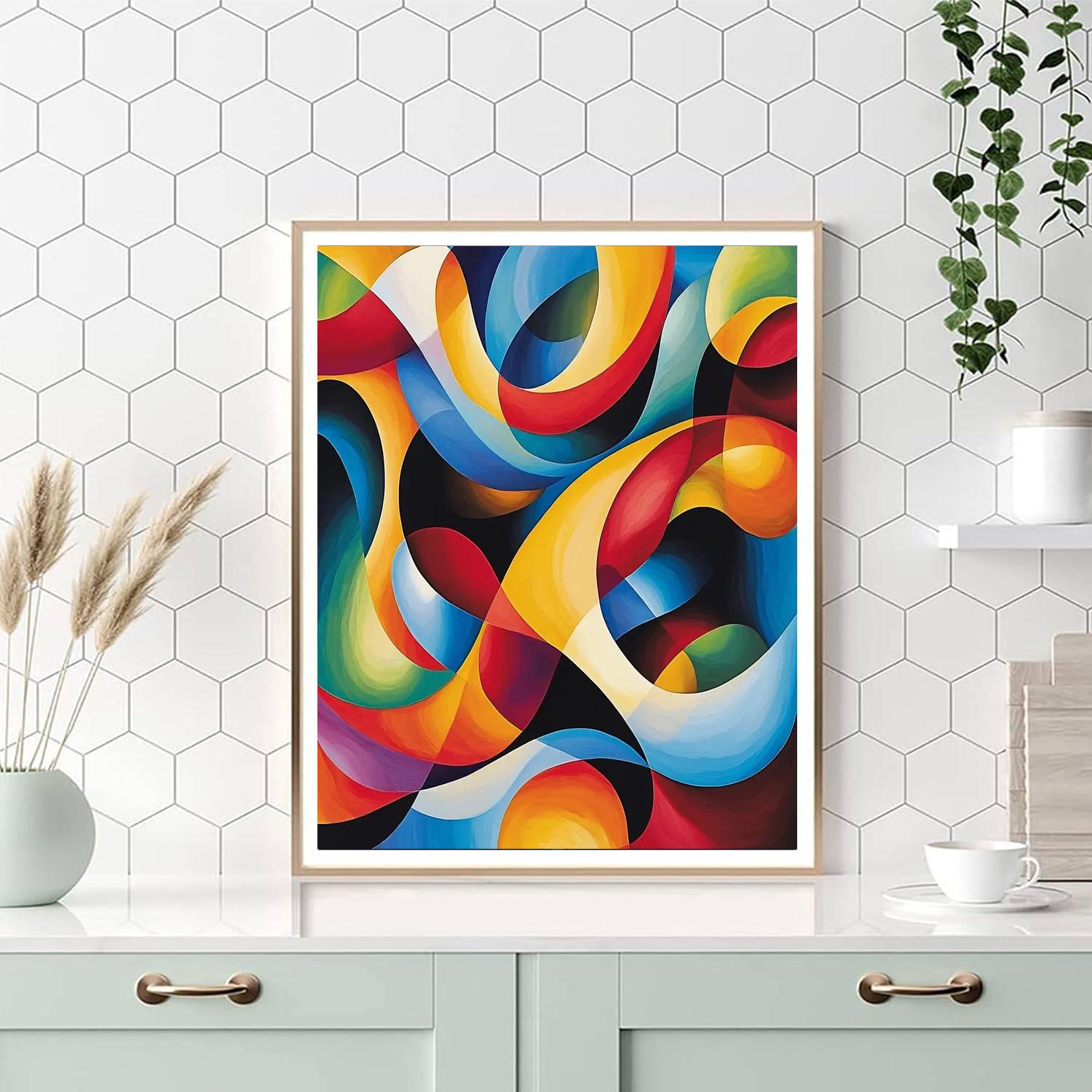 Henri Matisse Inspired Whimsical Abstract Dreams  Paint By Numbers