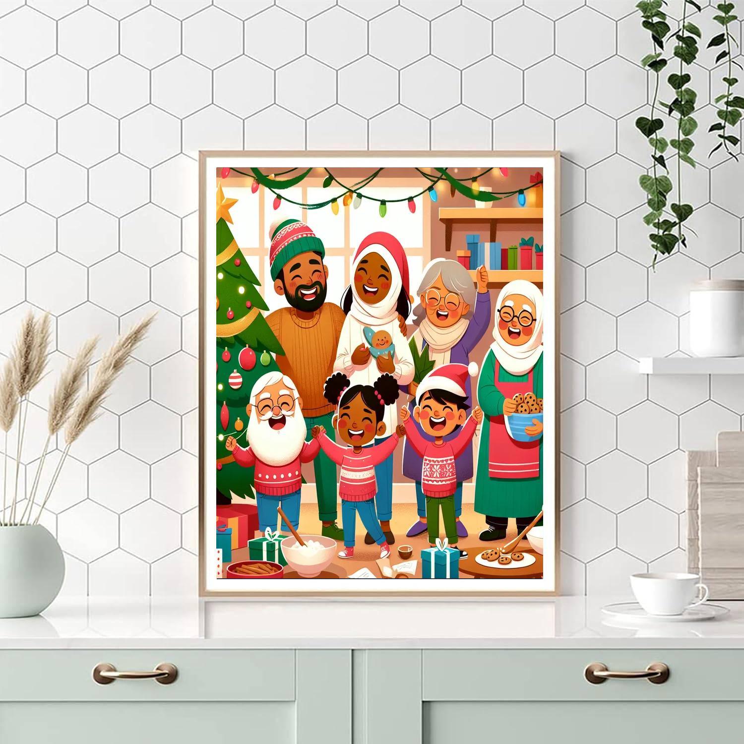 Magical Holiday Adventure Paint By Number