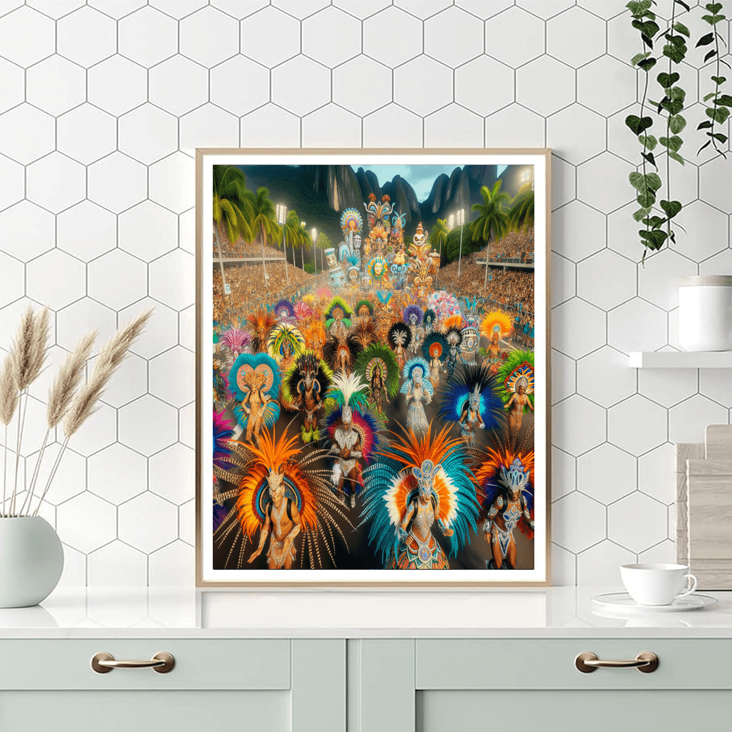 Carnival Of Santa Cruz De Tenerife - Spain Paint By Numbers Kits