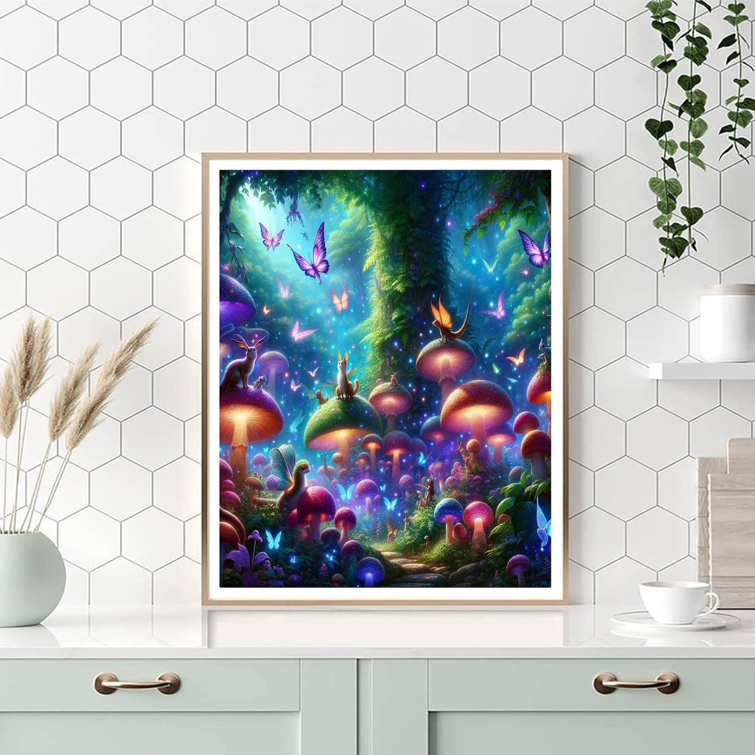 Mysterious Fairyland Escape Numbered Painting Kits