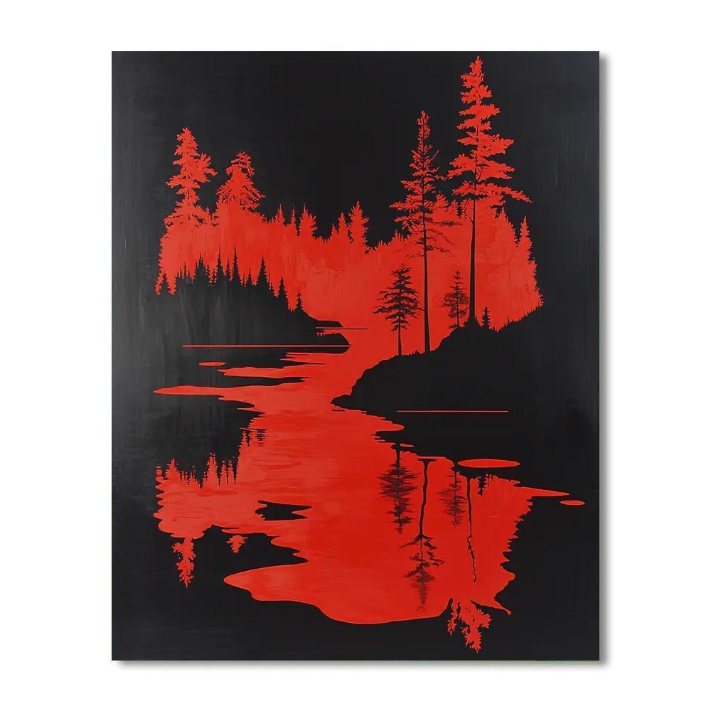 Banksy Inspired Nature's Outcry  DIY Paint By Numbers