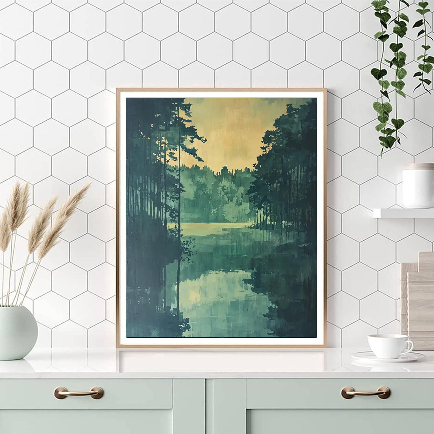 Edgar Degas Inspired Voices Of The Forest  Paint By Number