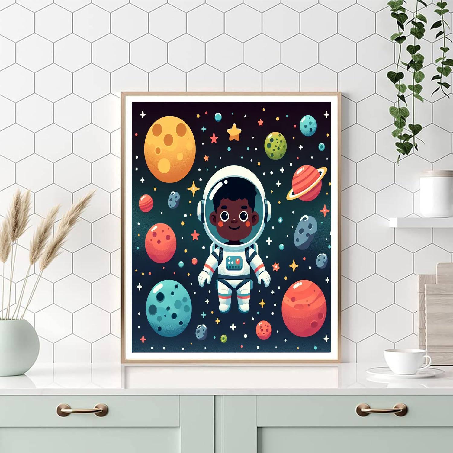 Galaxy Explorer Mission Painting By Numbers Kit