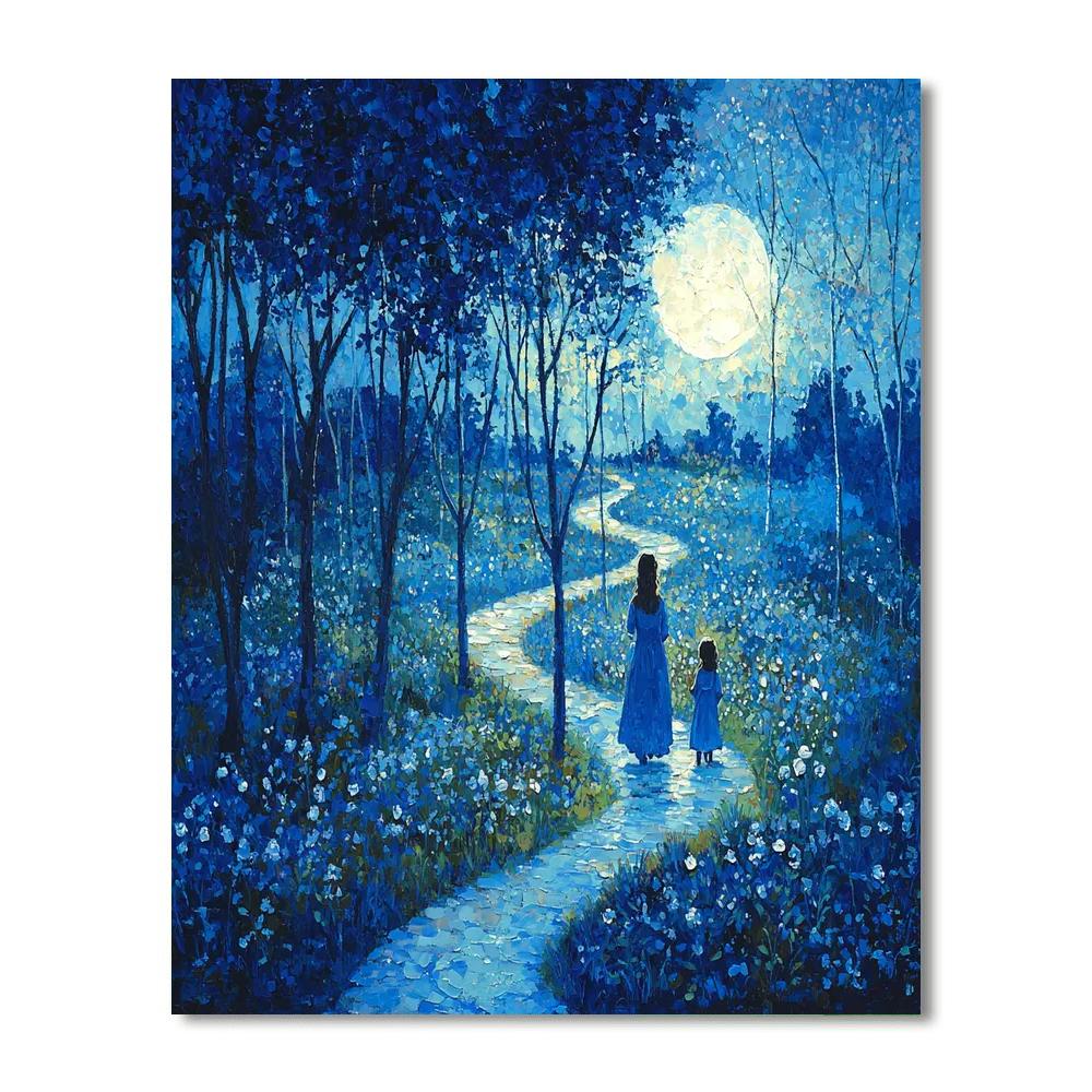 Moonlit Path Paint By Numbers
