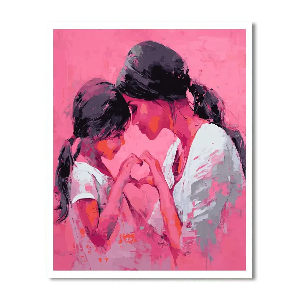The Heart Of A Mother's Love Paint By Number