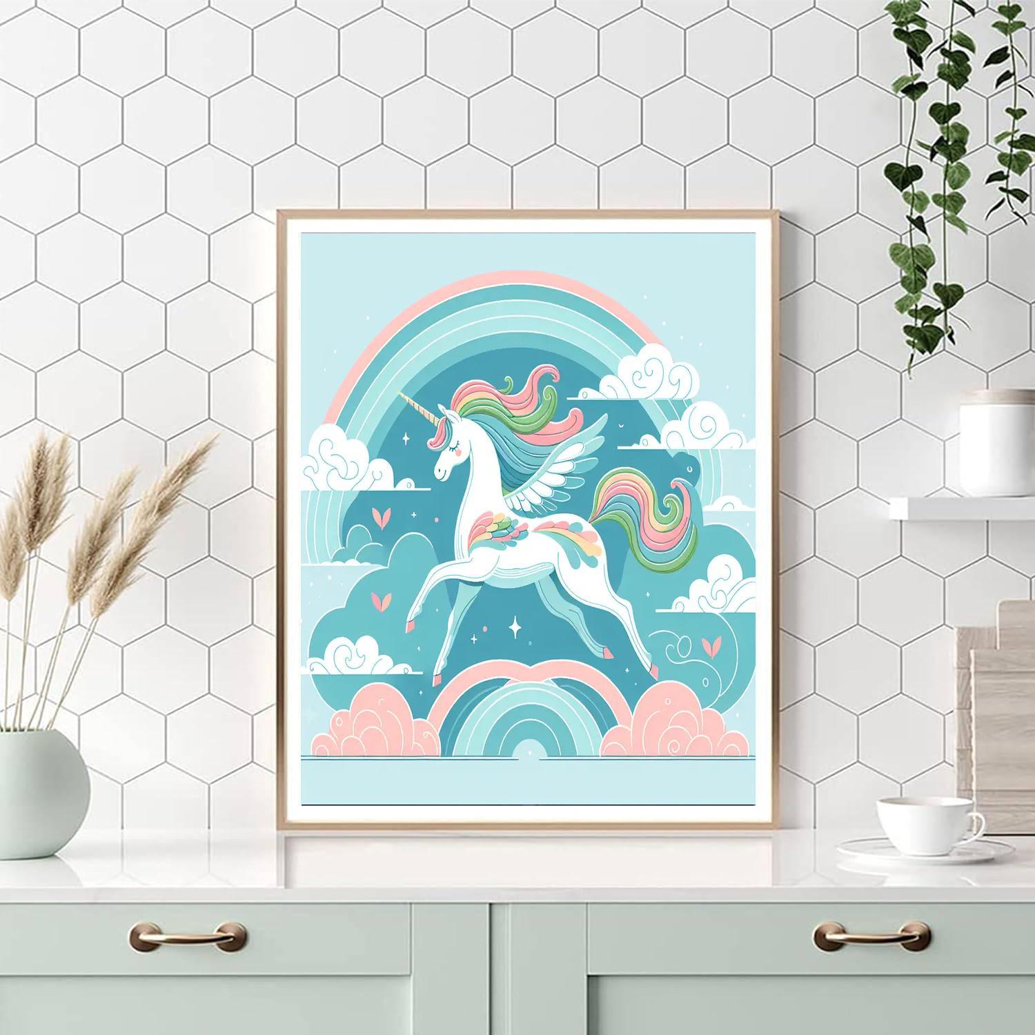 Dreamy Unicorn Paint By Numbers Kits