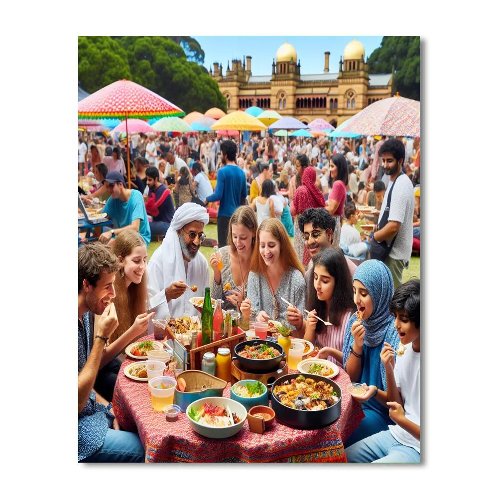 Alfresco Festival Paint By Numbers Kits