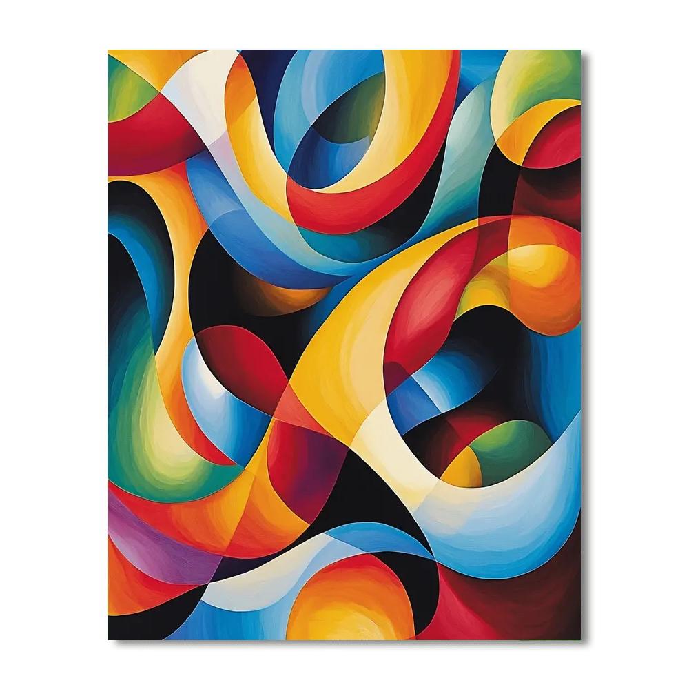 Henri Matisse Inspired Whimsical Abstract Dreams  Paint By Numbers