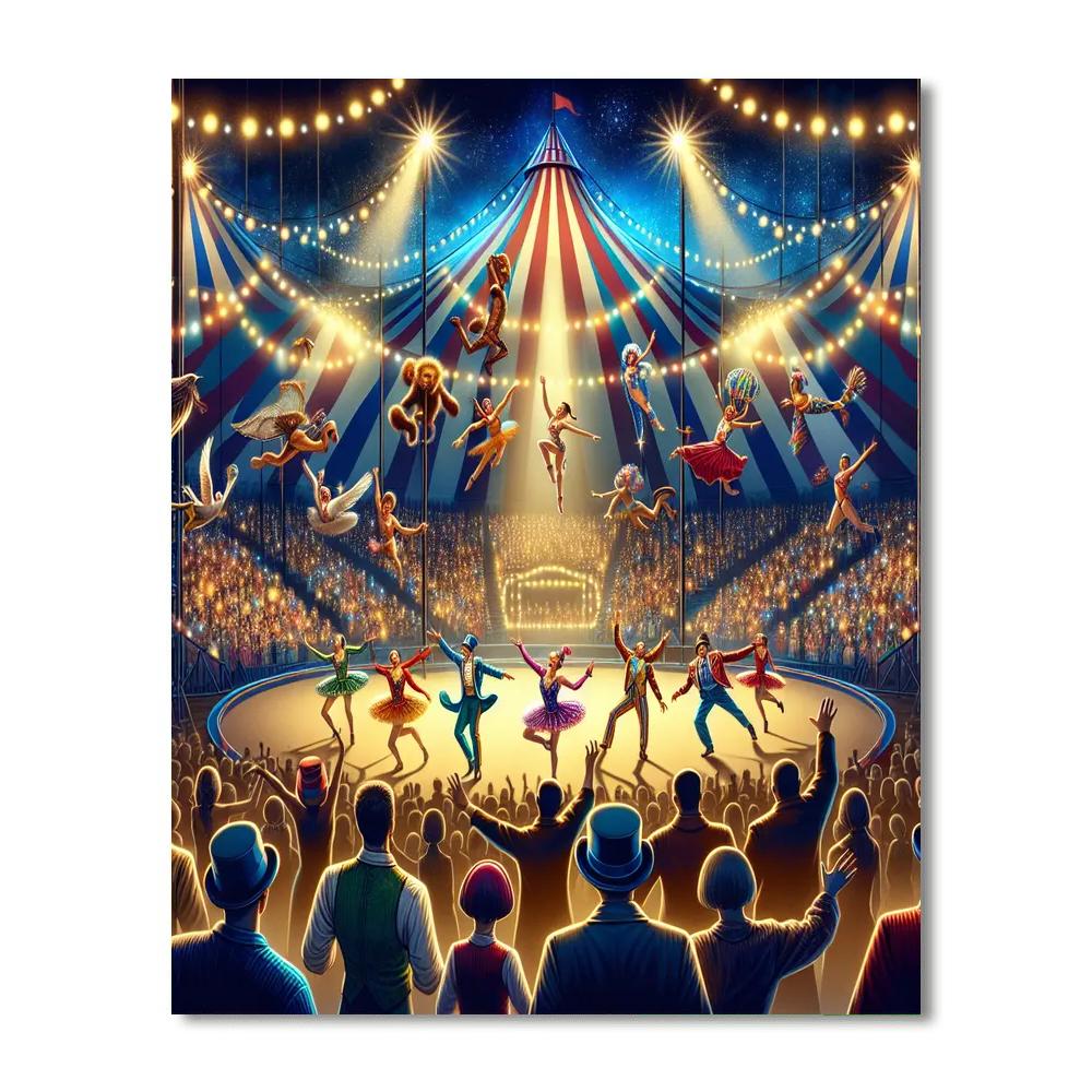 The International Circus Festival Of Monte-carlo Paint By Number