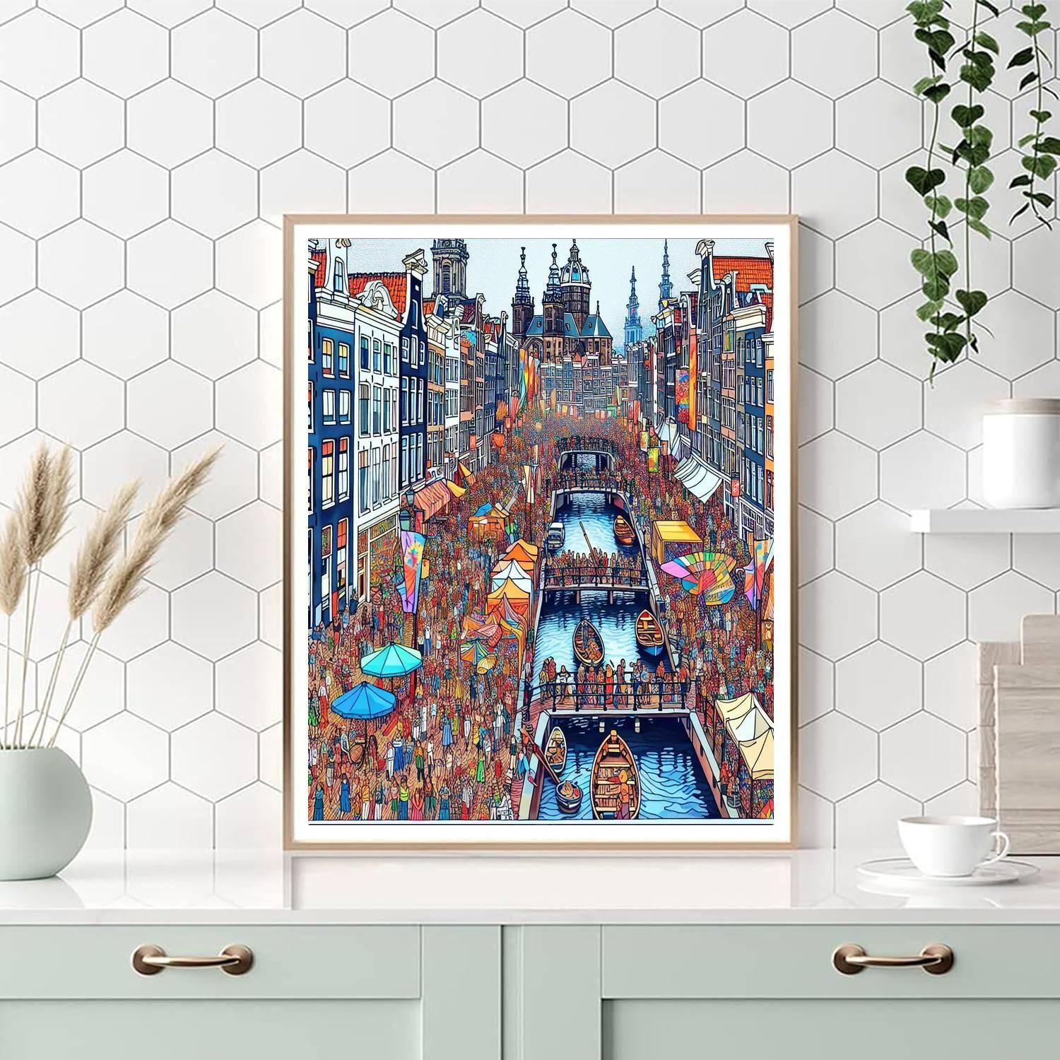 Holland Festival - Netherlands Paint By Numbers