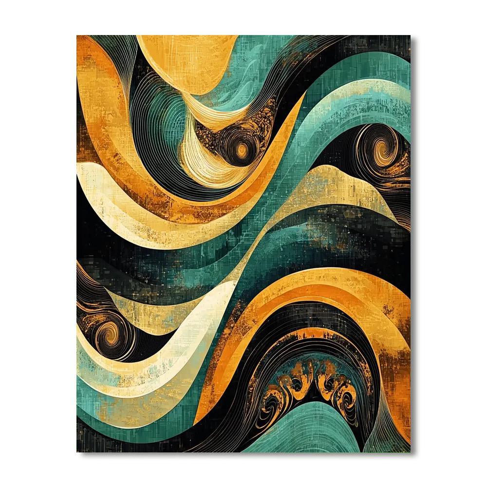 Max Ernst Inspired Surreal Patterns Of Life  Painting By Numbers Kit