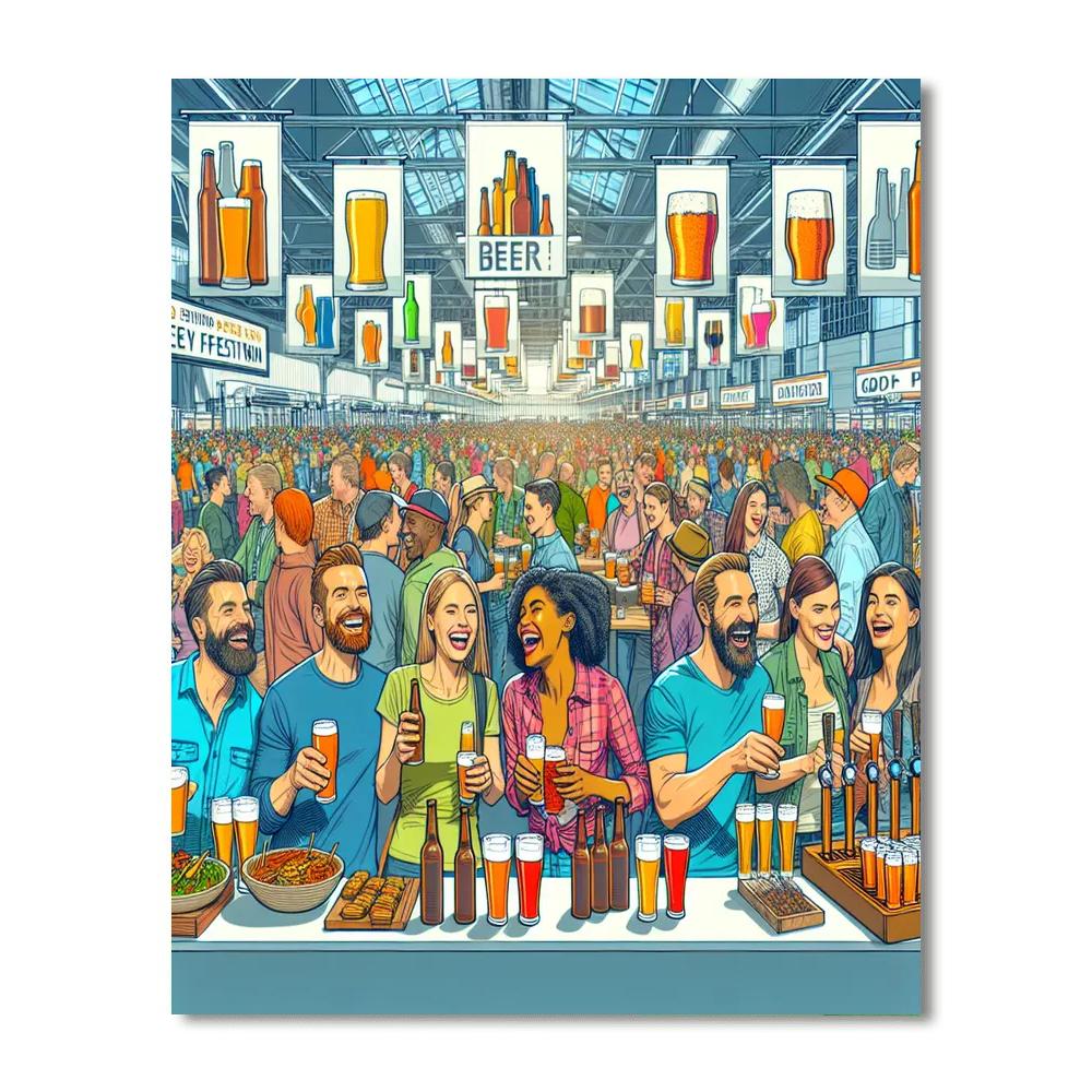 Great American Beer Festival Paint By Numbers Kits