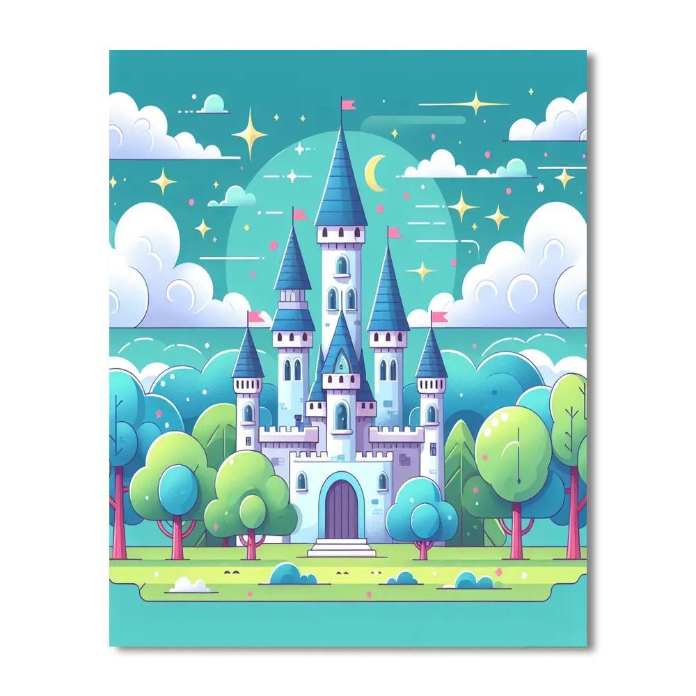 Fairytale Kingdom Of Dreams Numbered Painting Kits