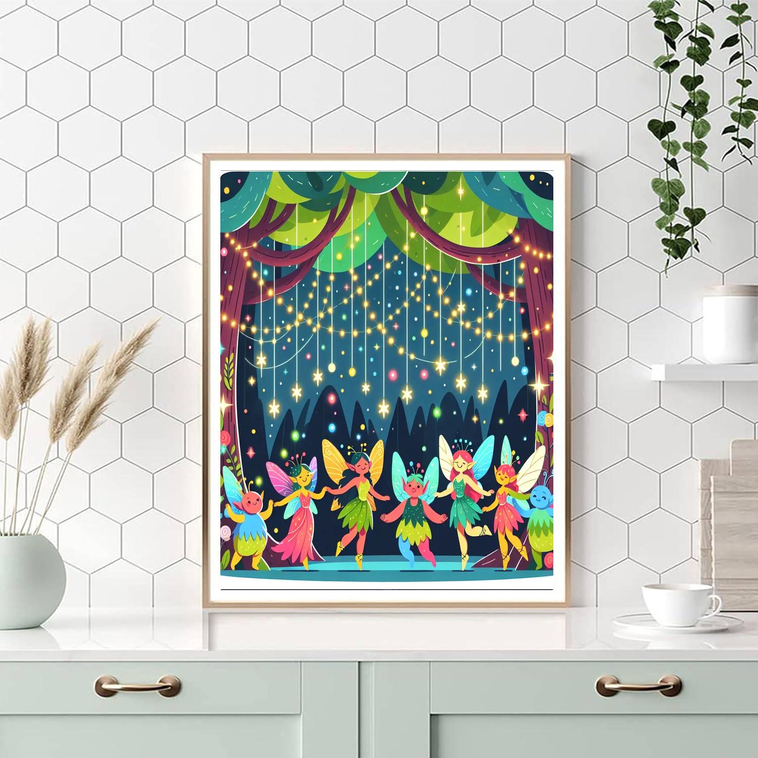 Fairy Tale Forest Festivity Numbered Painting Kits