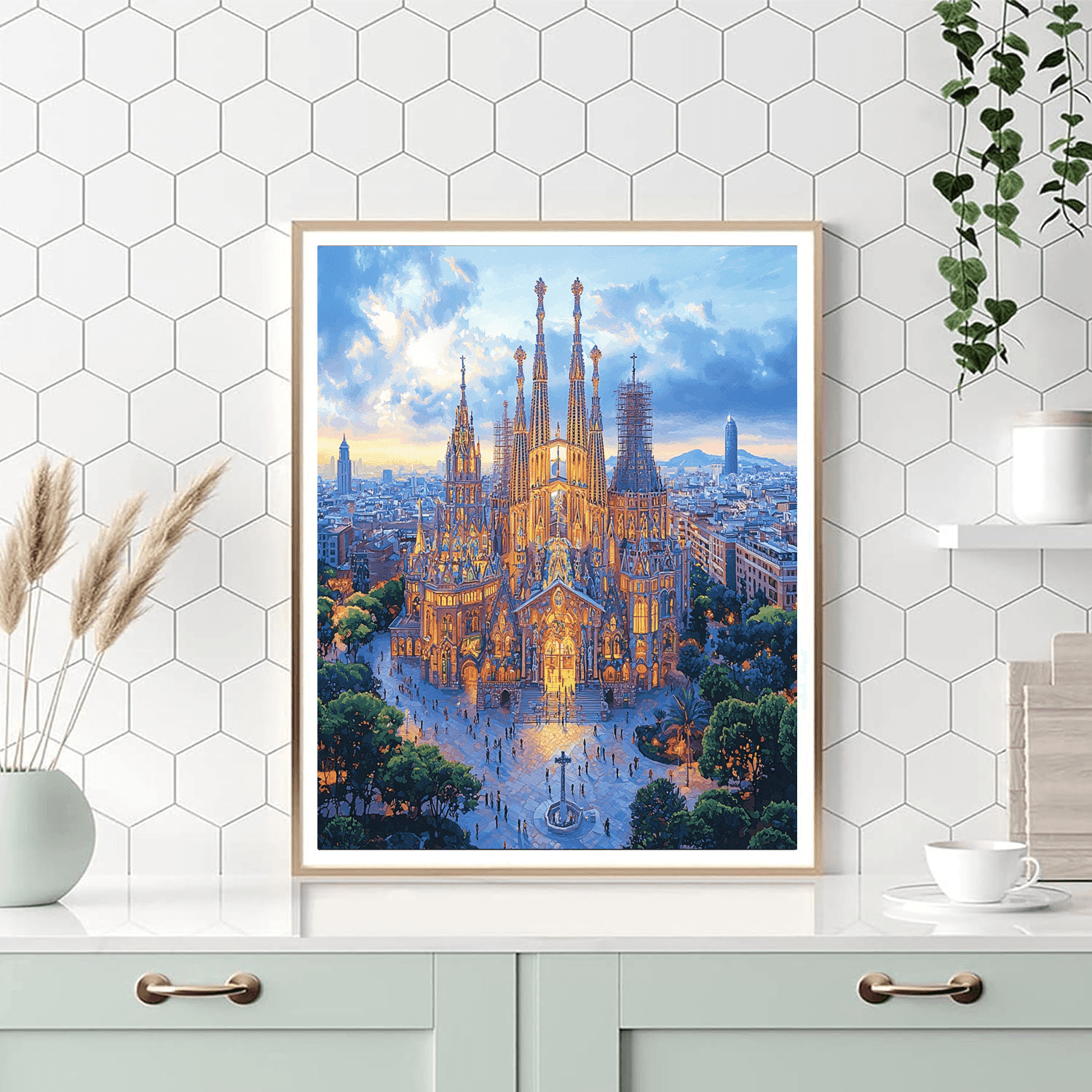 Sagrada Familia Paint By Numbers