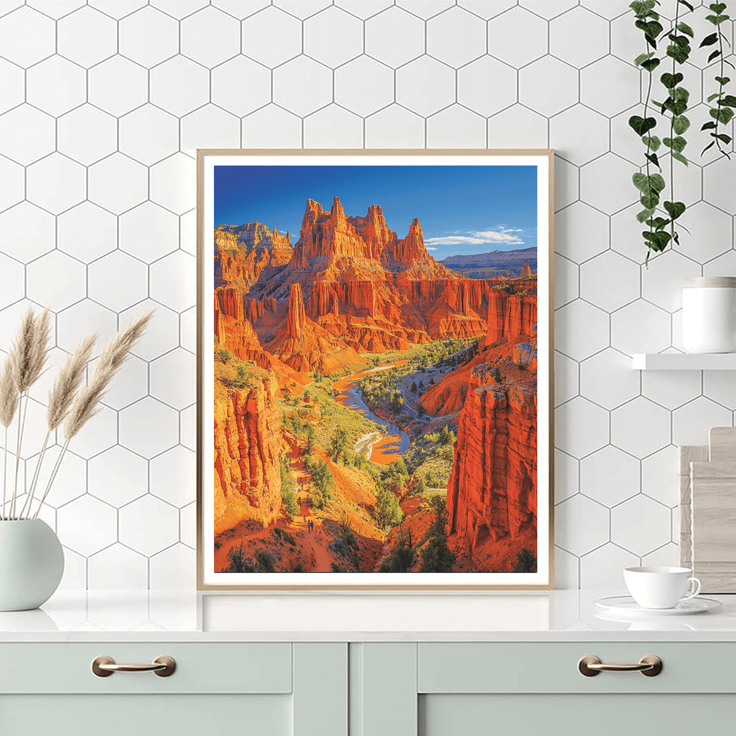 Charyn Canyon - Kazakhstan Paint By Numbers Kits
