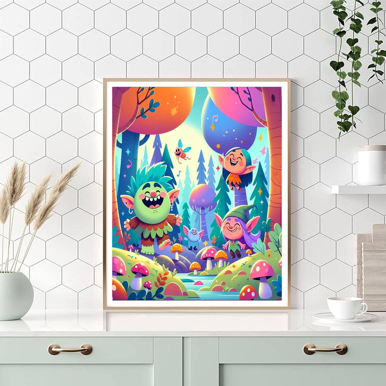 Fairy Tale Creatures Paint By Numbers Kits