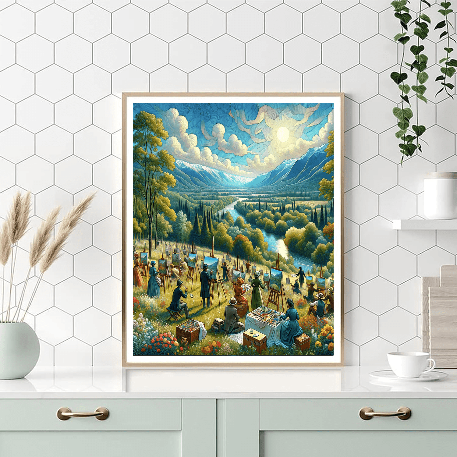 Plein Air Festival Painting By Numbers Kit