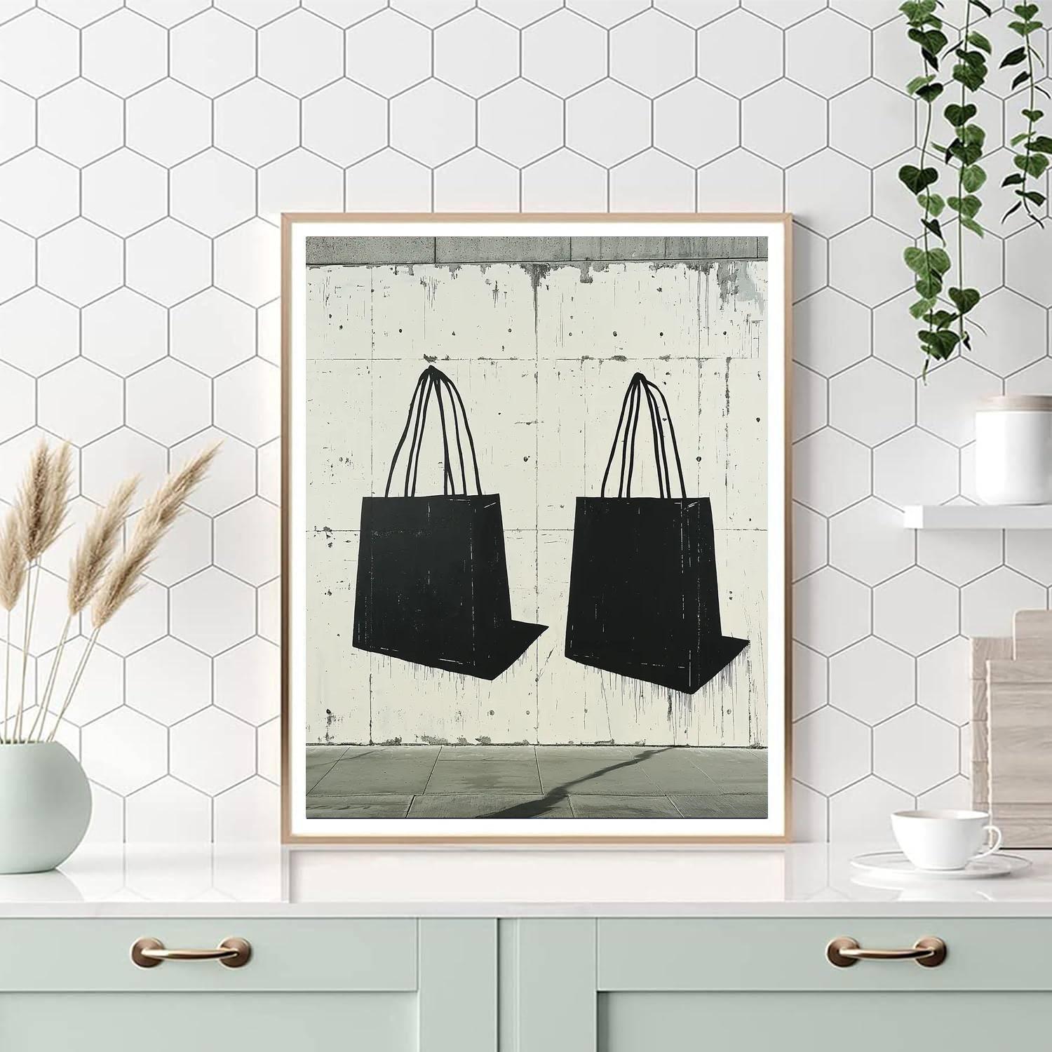 Banksy Inspired Veil Of Consumerism  DIY Paint By Numbers