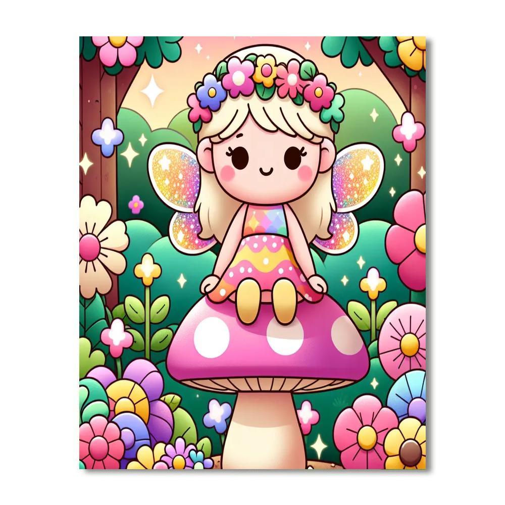 Forest Fairy Enchantment Paint By Color