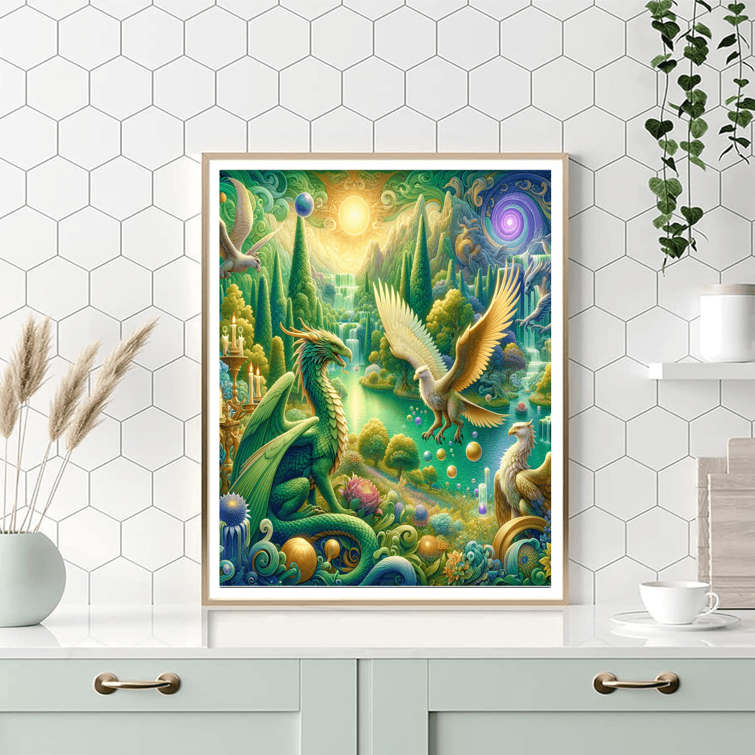 Fantastical Beasts Painting By Numbers Kit