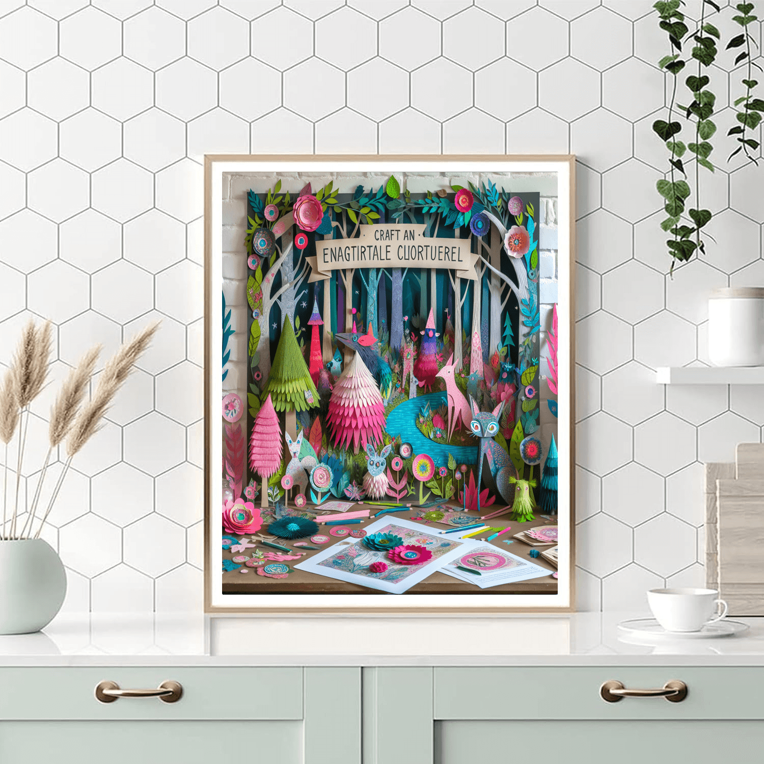 Fairytale Woodland Painting By Numbers Kit