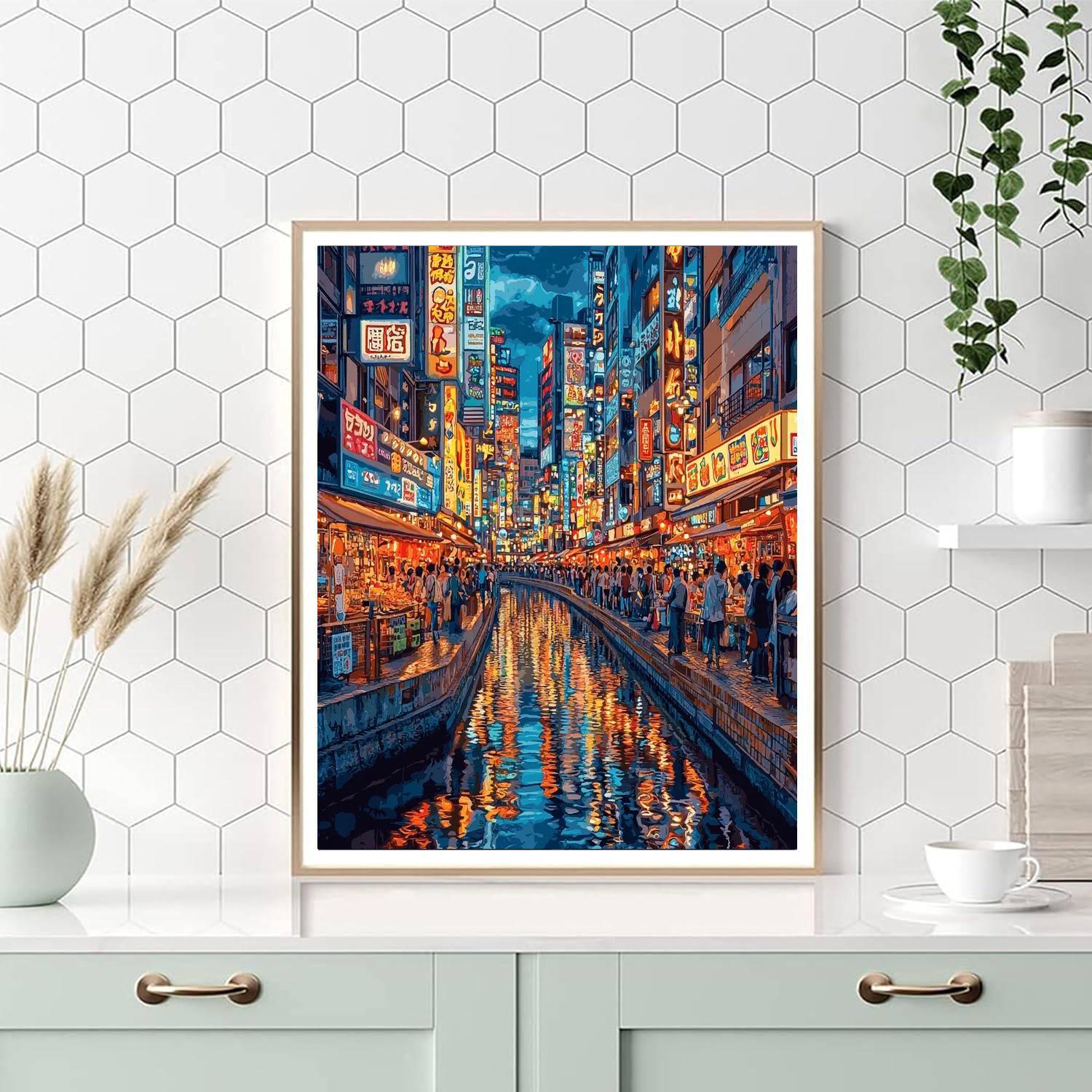 Dotonbori - Osaka Paint By Number