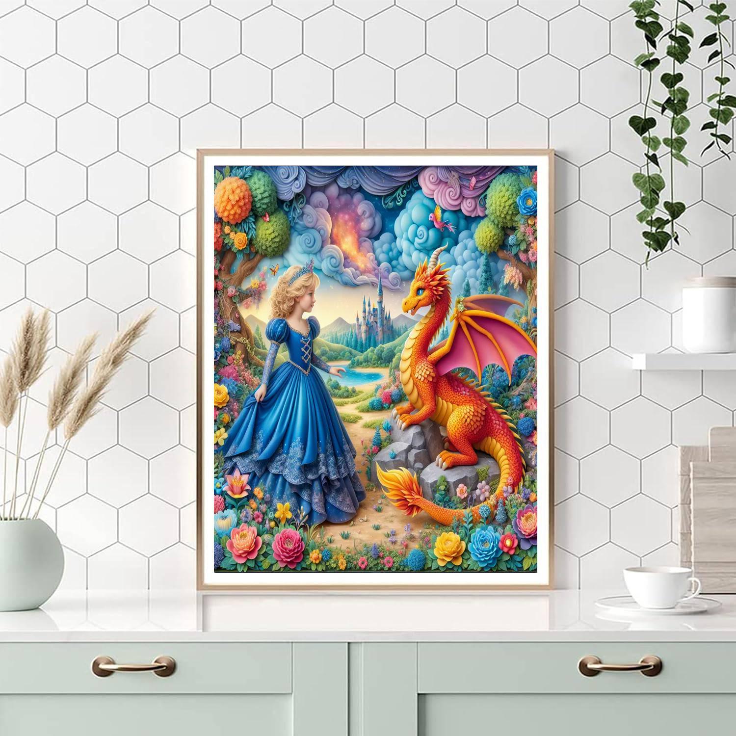 Fantasy Fairy Tale Adventures Paint By Color