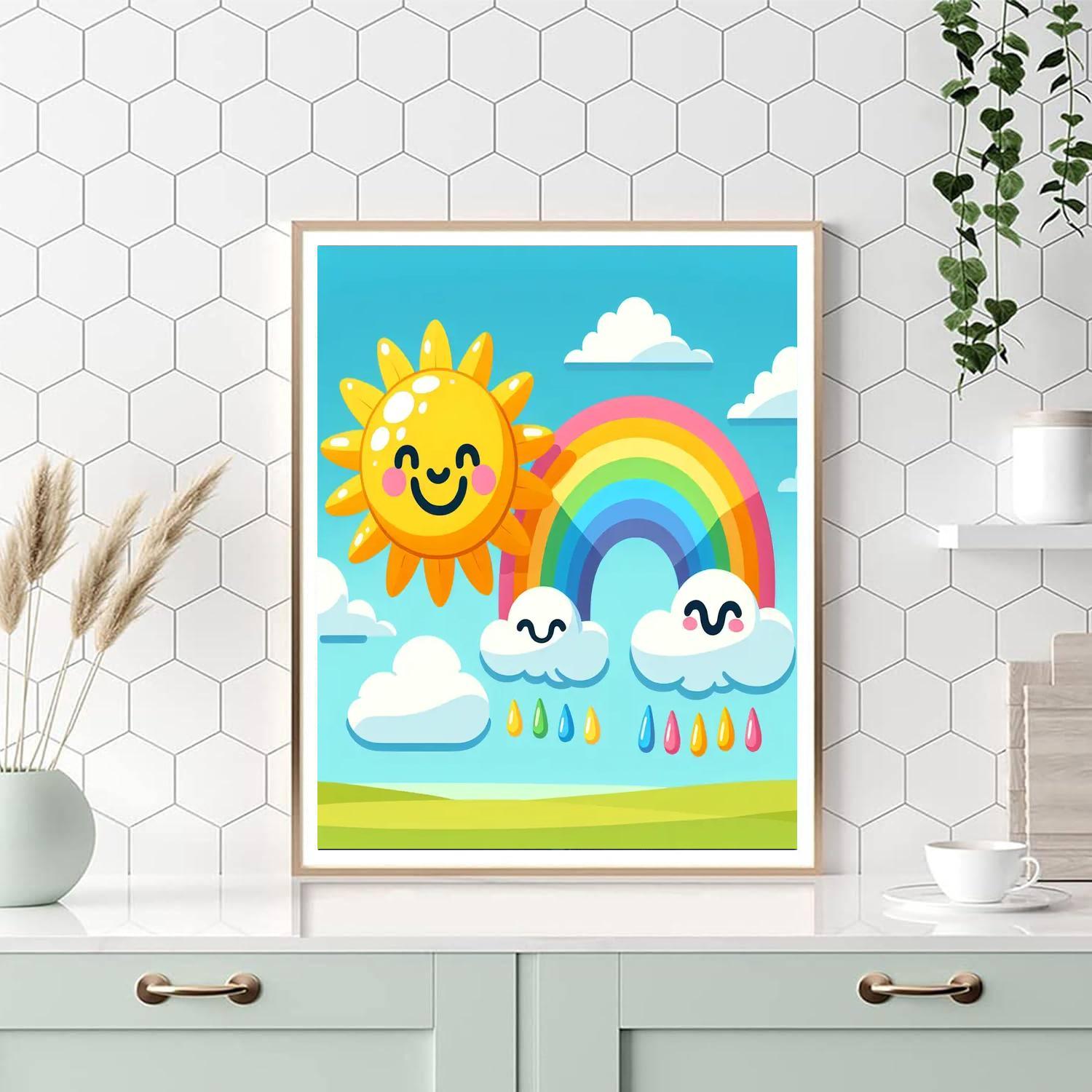 Sunny Weather Friends Paint By Numbers Kits