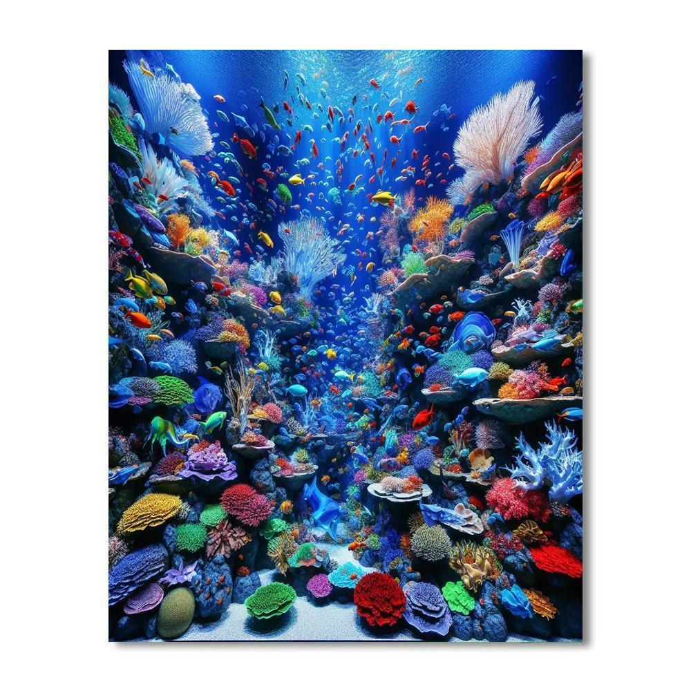 Enchanted Undersea World Paint By Number