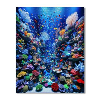 Enchanted Undersea World Paint By Number