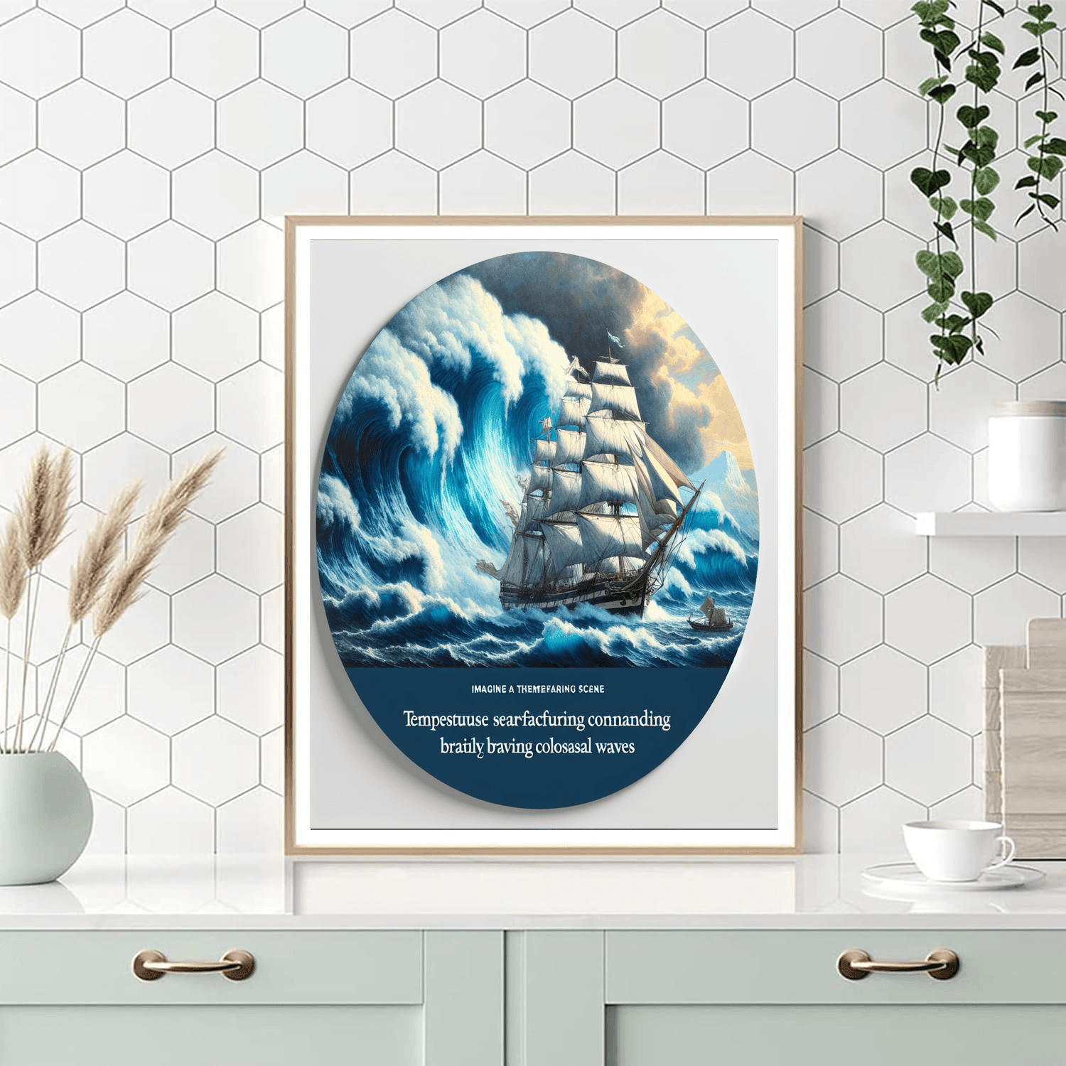 Dynamic Nautical Adventure DIY Paint By Numbers