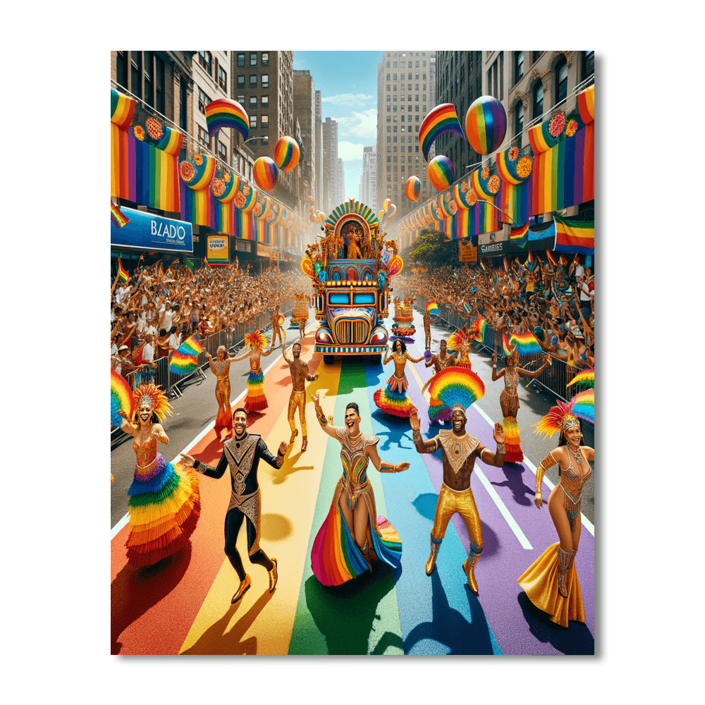 Notting Hill Carnival - London, England Paint By Number