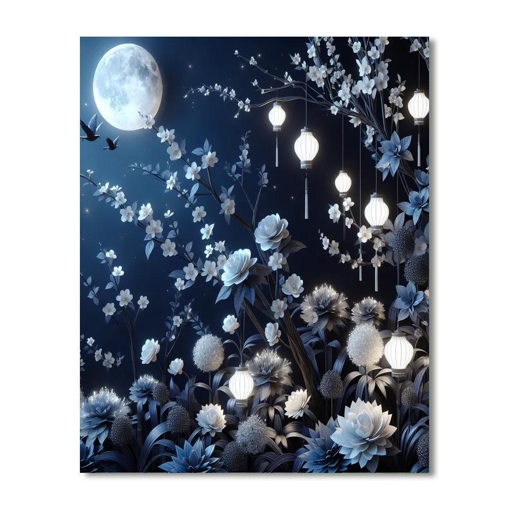 Midnight Garden Illumination Paint By Color