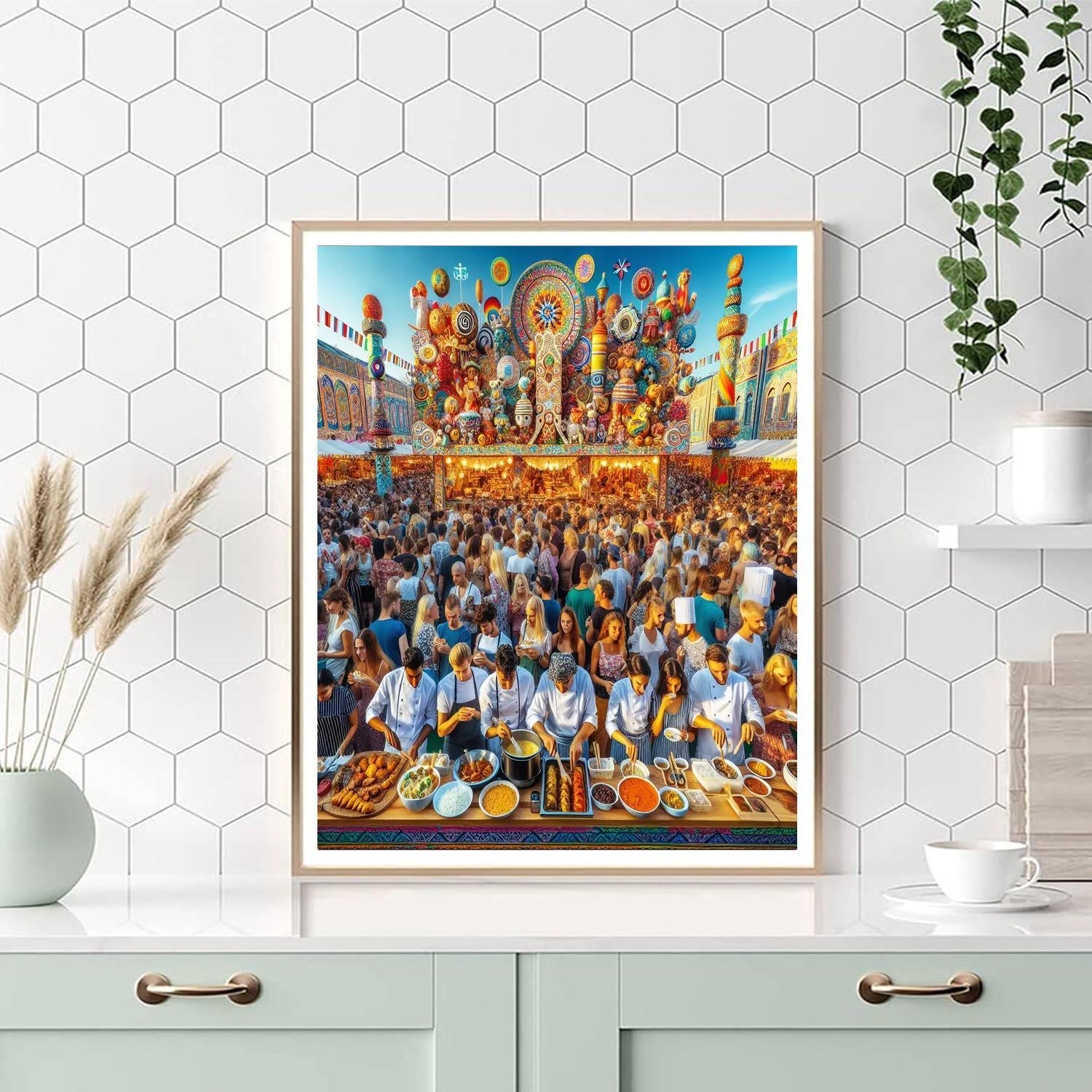 The Great British Food Festival - Uk Paint By Numbers