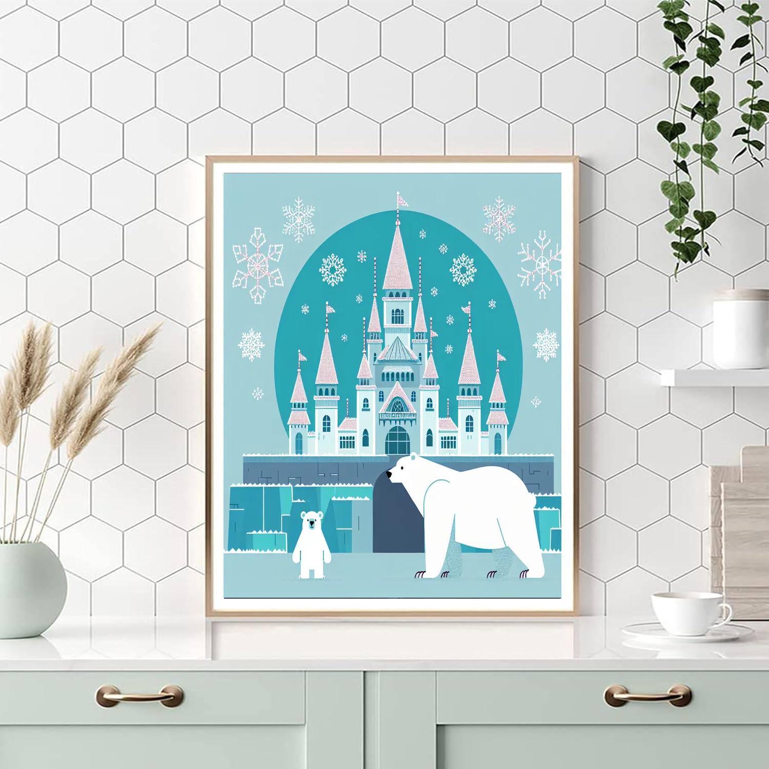Ice Kingdom DIY Paint By Numbers