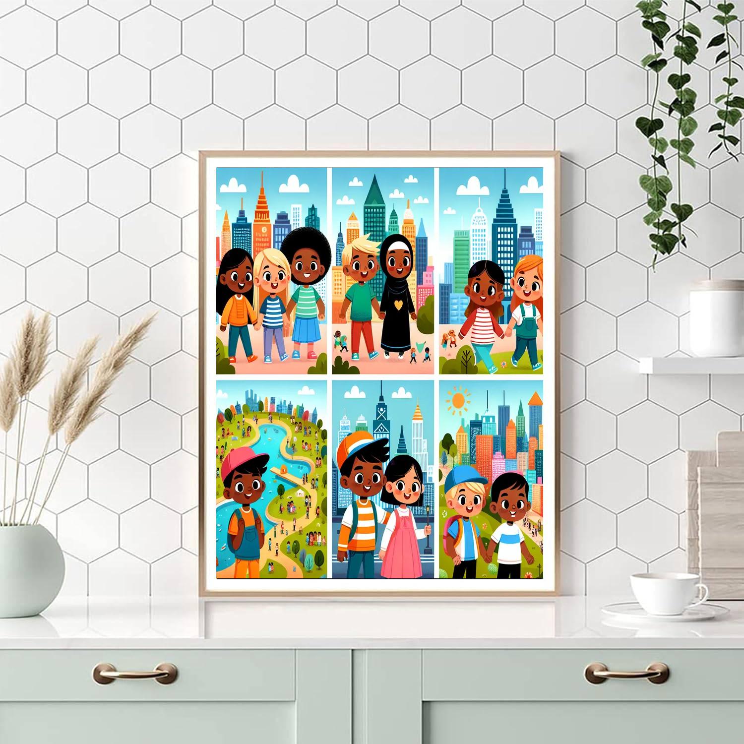 Urban Adventure Playground Paint By Color