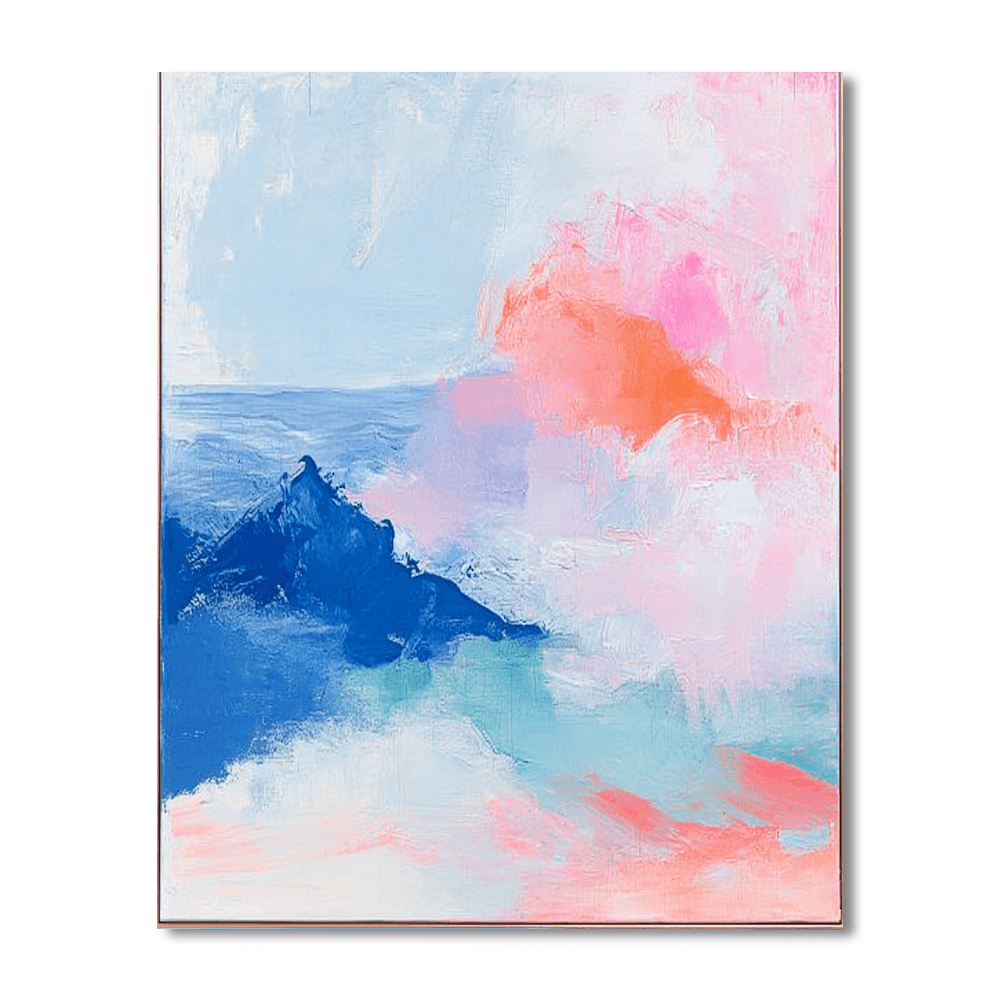 Helen Frankenthaler Inspired Emotional Horizon  Painting By Numbers Kit