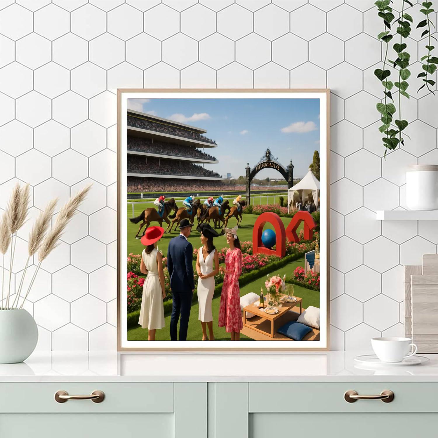 Melbourne Cup Carnival - Victoria DIY Paint By Numbers