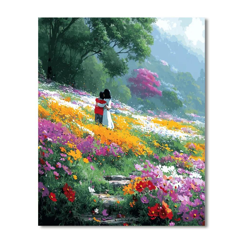 Blossoms And Hugs Paint By Numbers Kits