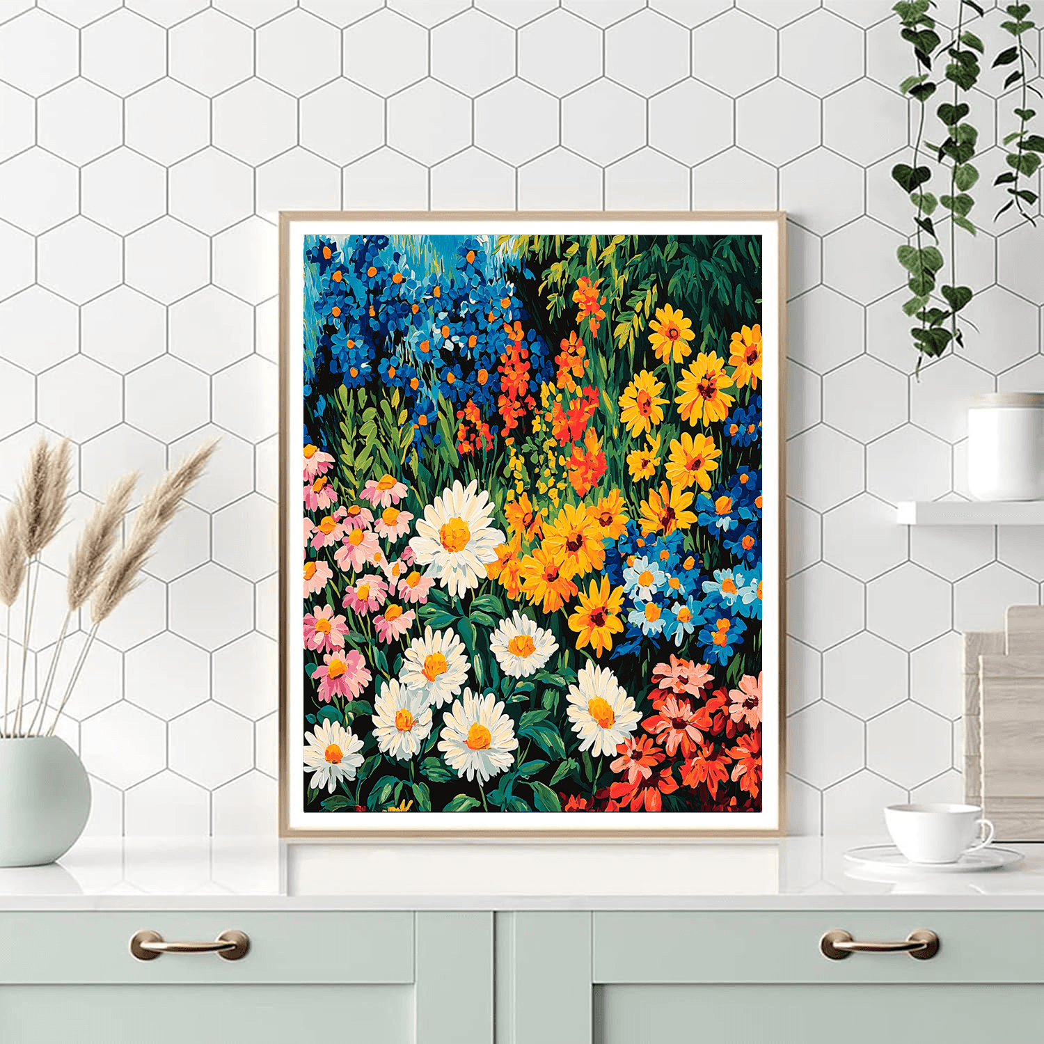 Vincent Van Gogh Inspired Garden Dreams  Numbered Painting Kits