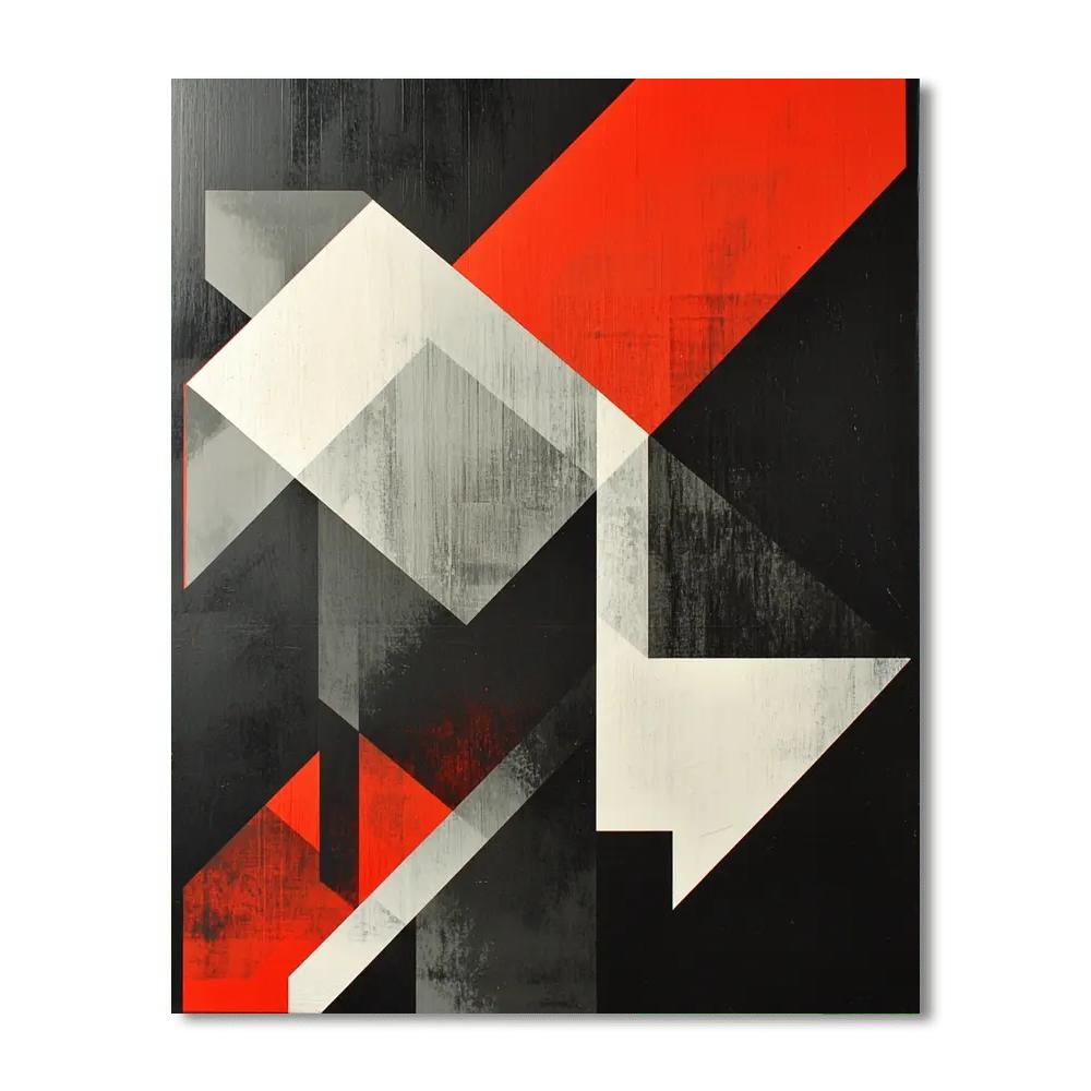 Banksy Inspired Capitalism's Illusion  DIY Paint By Numbers