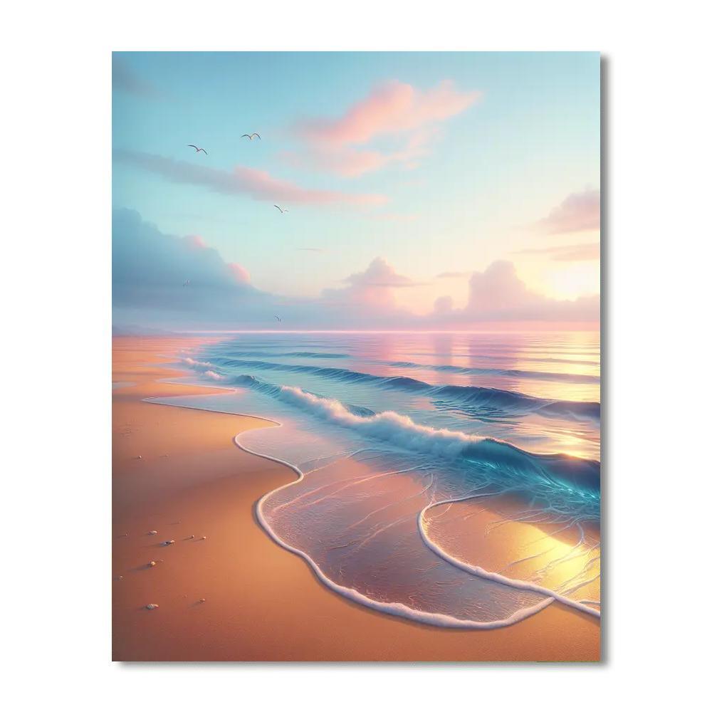 Serene Seascape View Paint By Numbers Kits