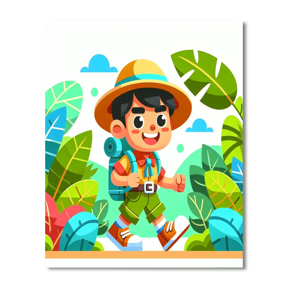 Eager Explorer Painting Number Kit