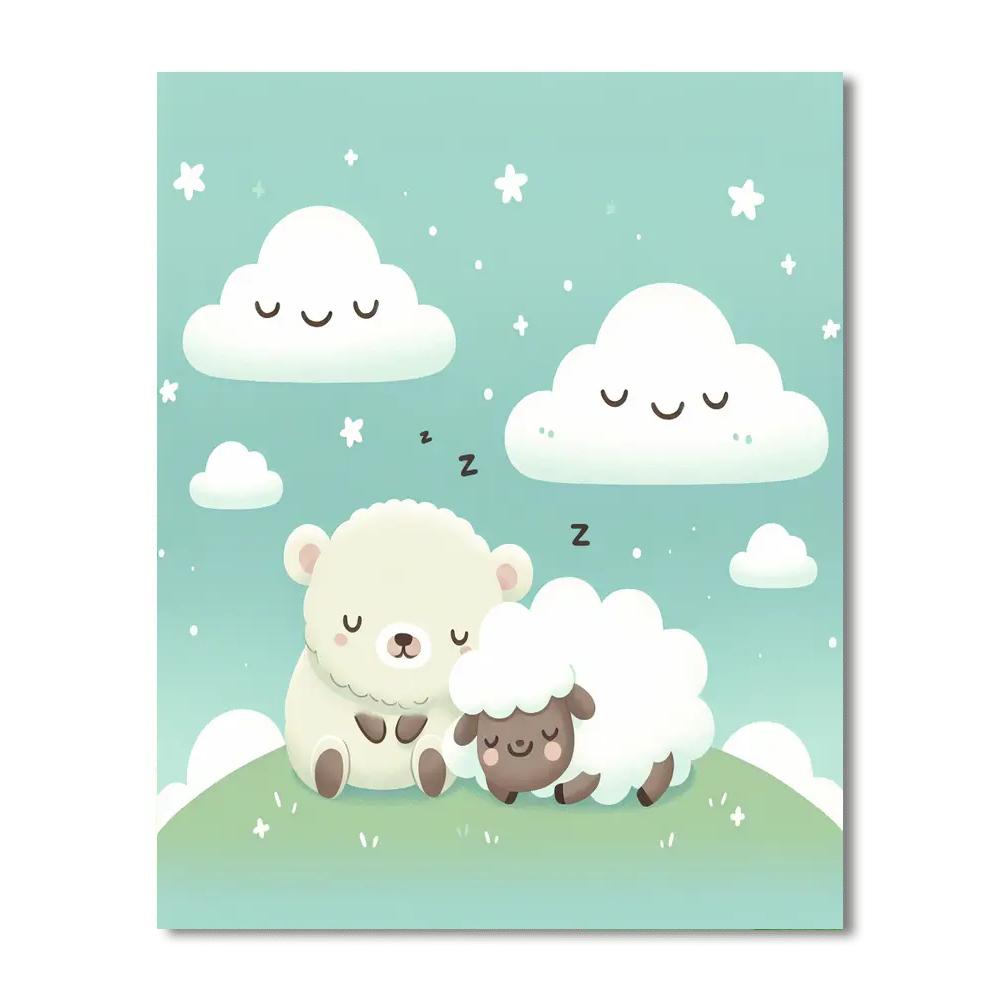 Cuddle Cloudland Paint By Numbers Kits