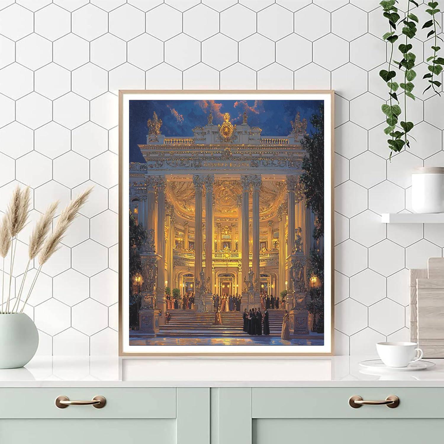 The Bolshoi Theatre - Moscow Paint By Number